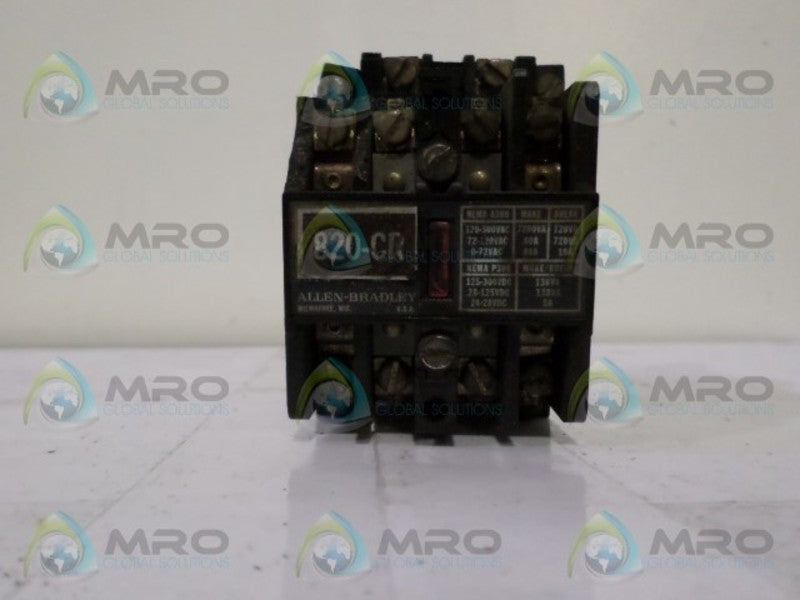 INDUSTRIAL SPARE PART 820-CR (AS PICTURED)  UNMP