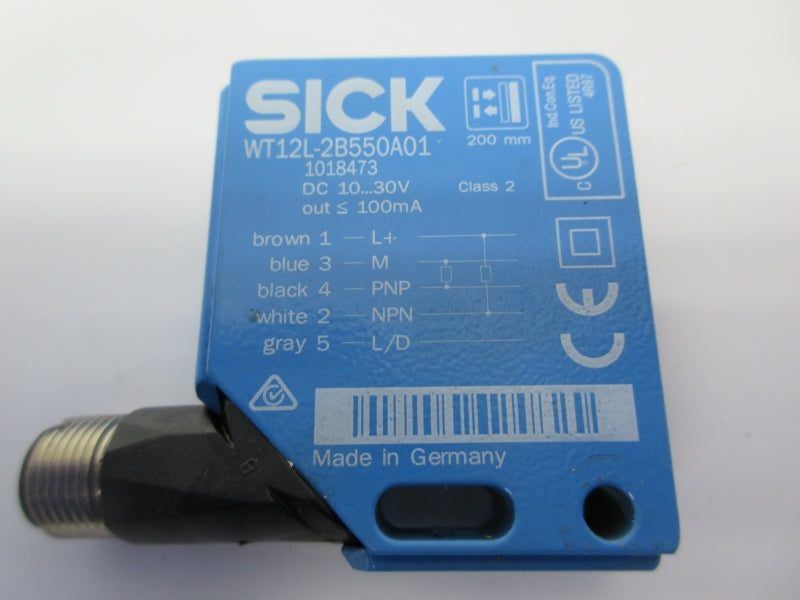 SICK WT12L-2B550A01 1018473 10-30VDC UNMP