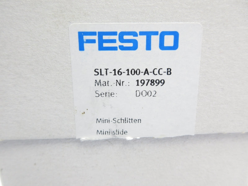 FESTO SLT-16-100-A-CC-B 197899 NSMP