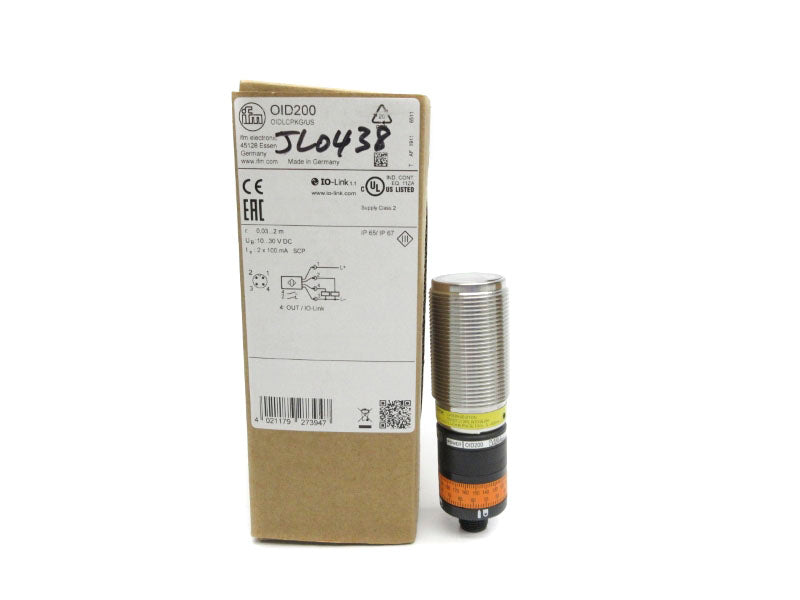 IFM EFECTOR OIDLCPKG/US OID200 10-30VDC NSMP