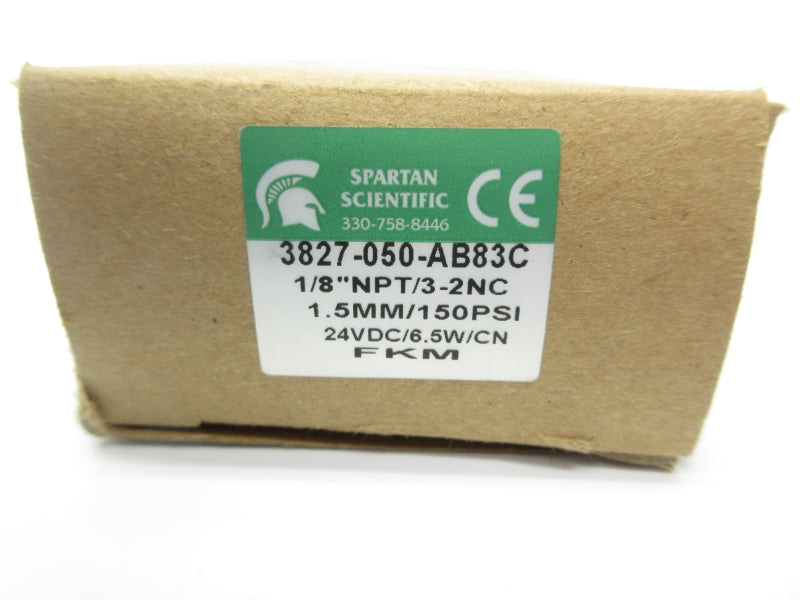 SPARTAN SCIENTIFIC 3827-050-AB83C 24VDC 1/8" NSMP