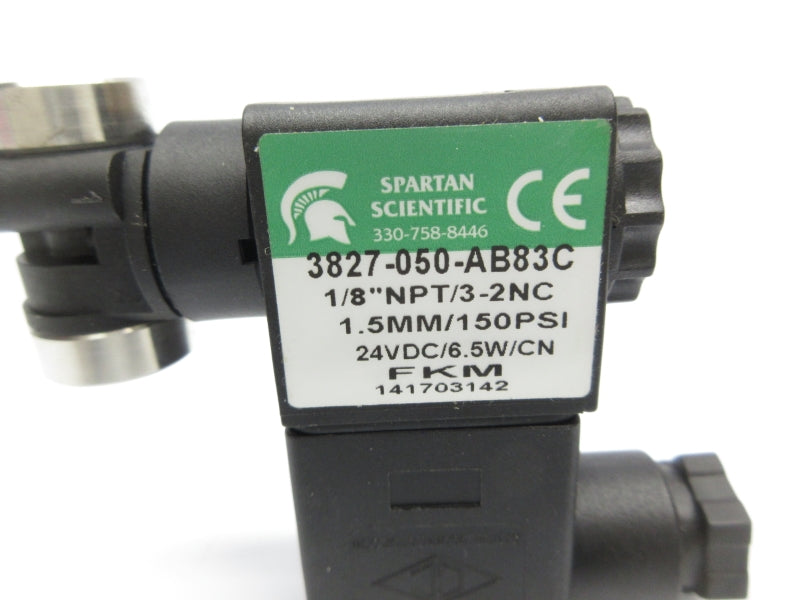 SPARTAN SCIENTIFIC 3827-050-AB83C 24VDC 1/8" NSNP