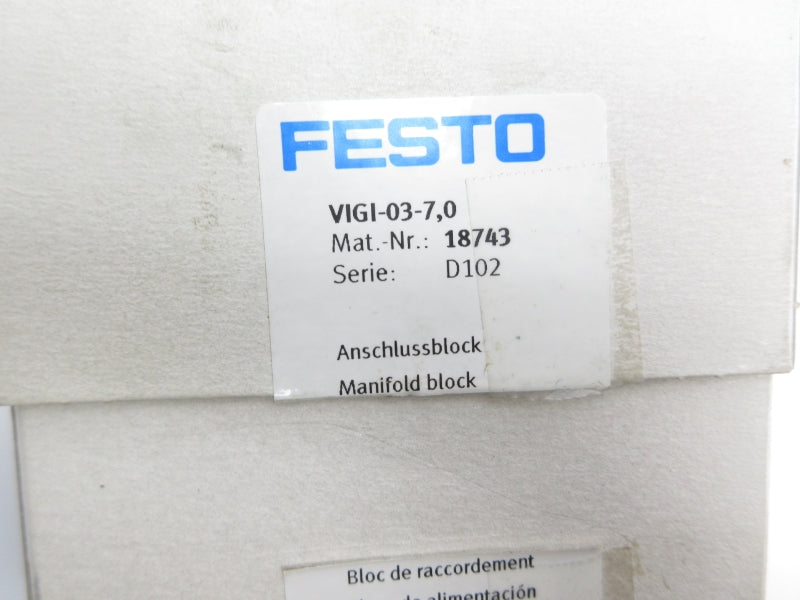 FESTO VIGI-03-7,0 18743 NSMP