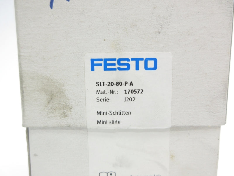 FESTO SLT-20-80-P-A 170572 NSMP
