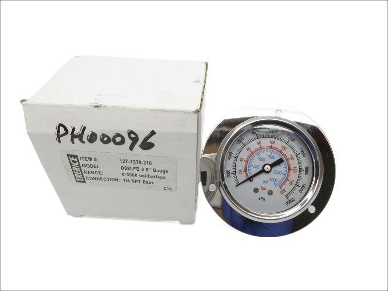 TRERICE D82LFB 127.1379.210 0-3000PSI 2.5" NSMP