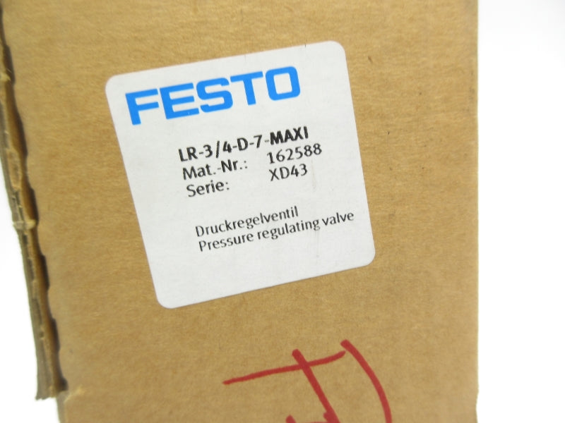 FESTO LR-3/4-D-7-MAXI 162588 240PSI NSMP