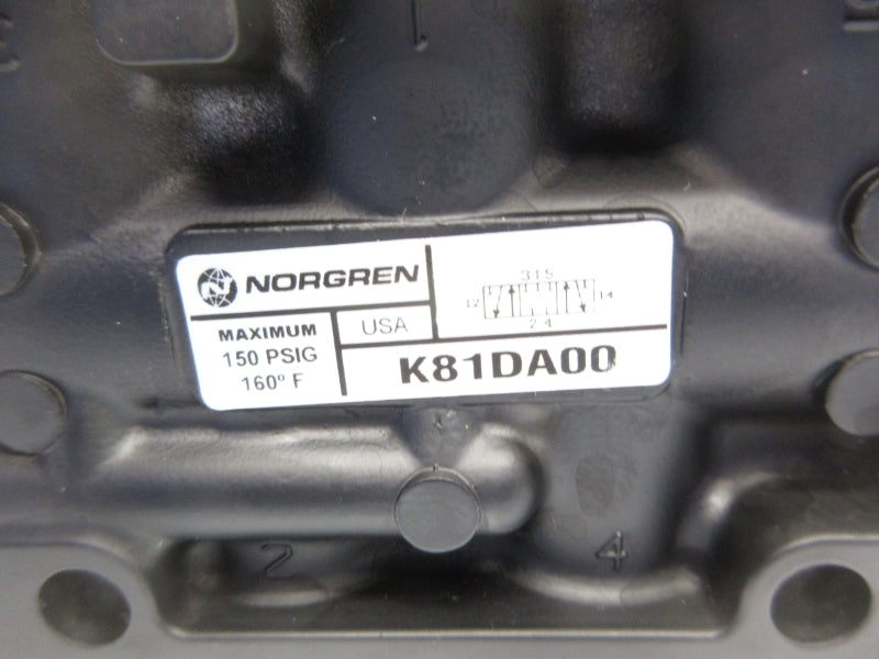 NORGREN K81DA00 150PSI 160'F NSNP