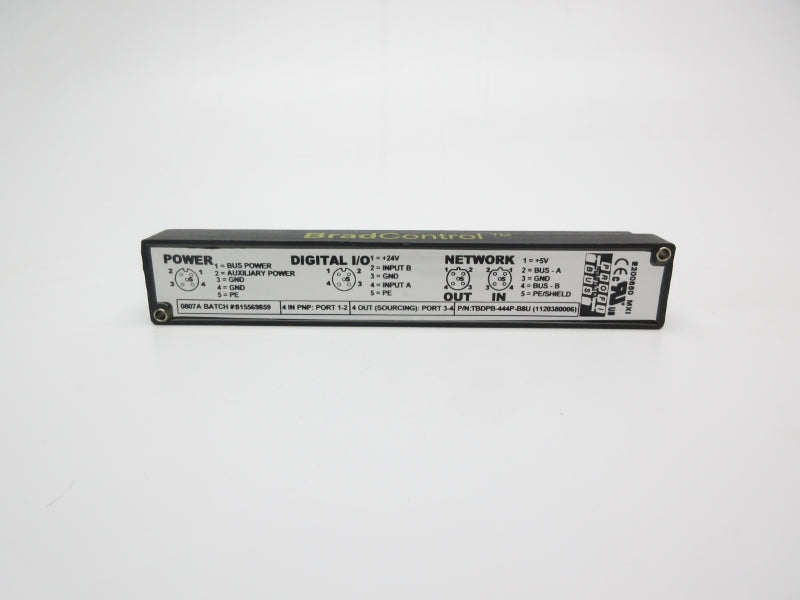 BRAD CONTROL TBDPB-444P-B8U 24V NSNP