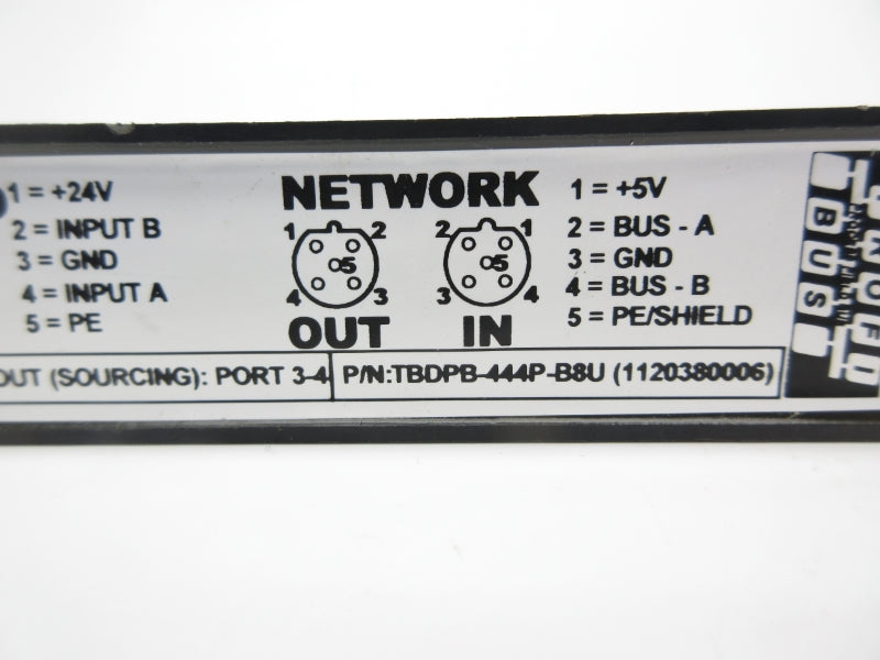 BRAD CONTROL TBDPB-444P-B8U 24V NSNP