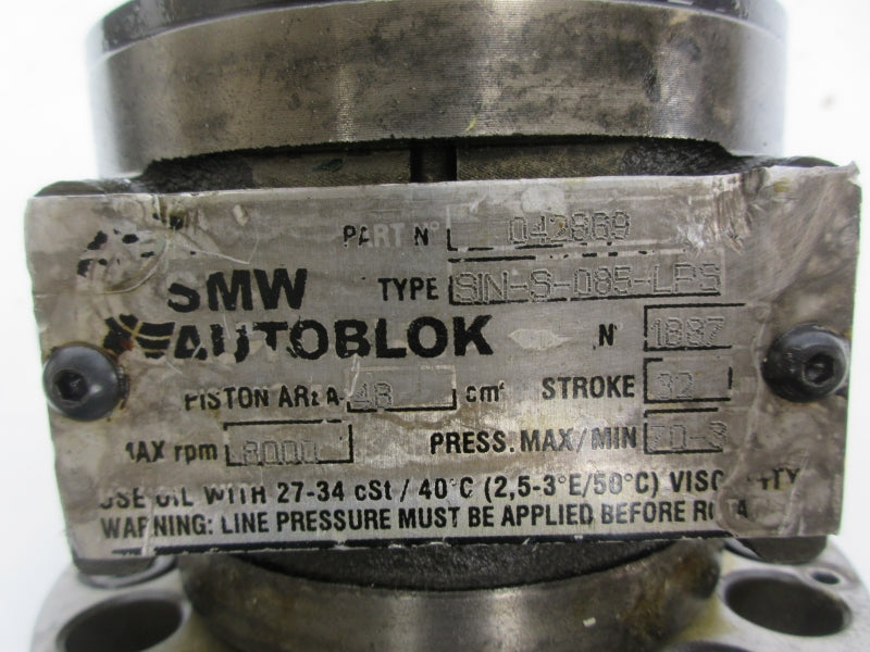 SMW AUTOBLOK 042869 SIN-S-085-LPS (AS PICTURED) NSNP