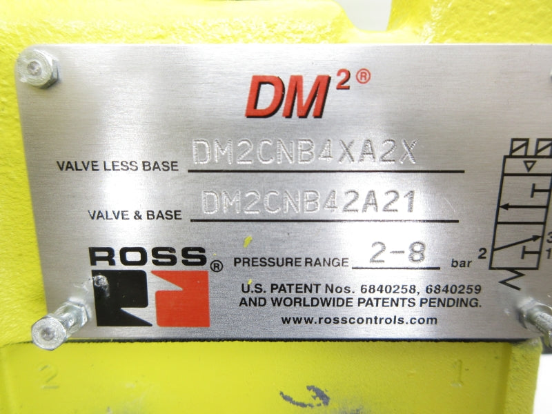 ROSS DM2CNB42A21 24VDC 2-8PSI  NSNP