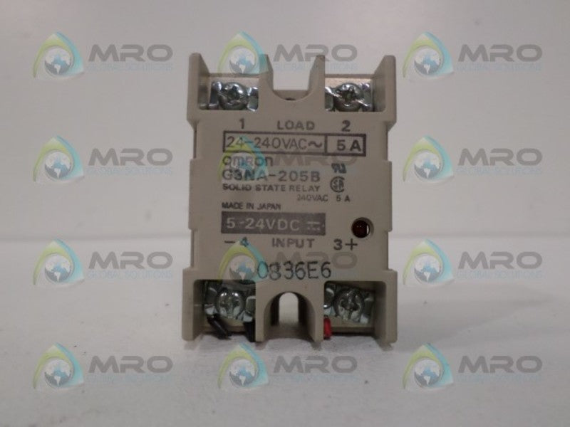 OMRON G3NA-205B SOLID STATE RELAY 5-24VDC  UNMP