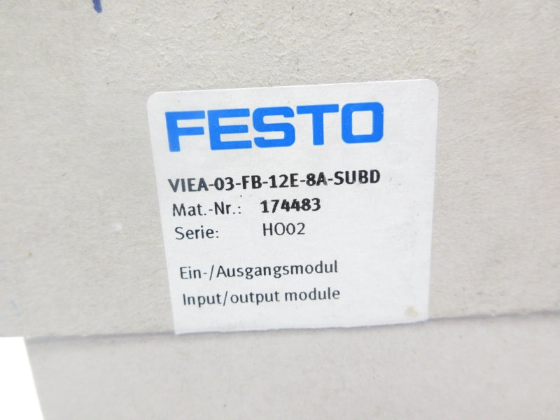 FESTO VIEA-03-FB-12E-8A-SUBD 174483 NSMP