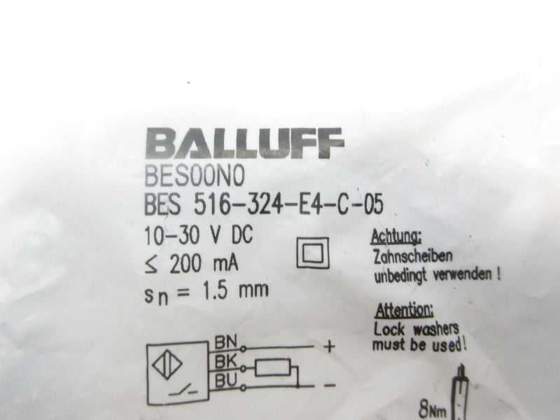 BALLUFF BES516-324-E4-C-05 BES00N0 10-30VDC NSMP