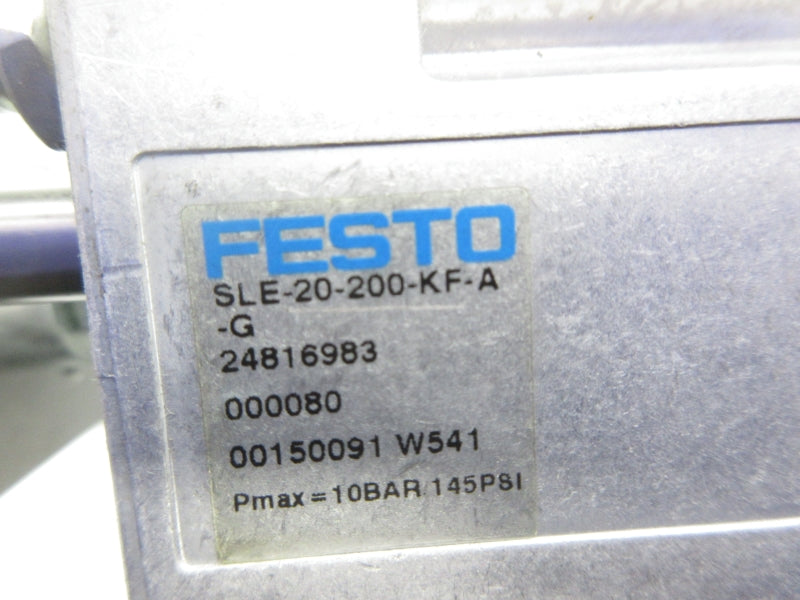 FESTO SLE-20-200-KF-A-G 24816983 145PSI NSNP