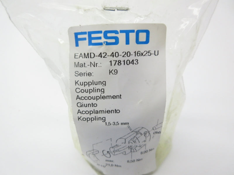 FESTO EAMD-42-40-20-16X25-U 1781043 NSMP