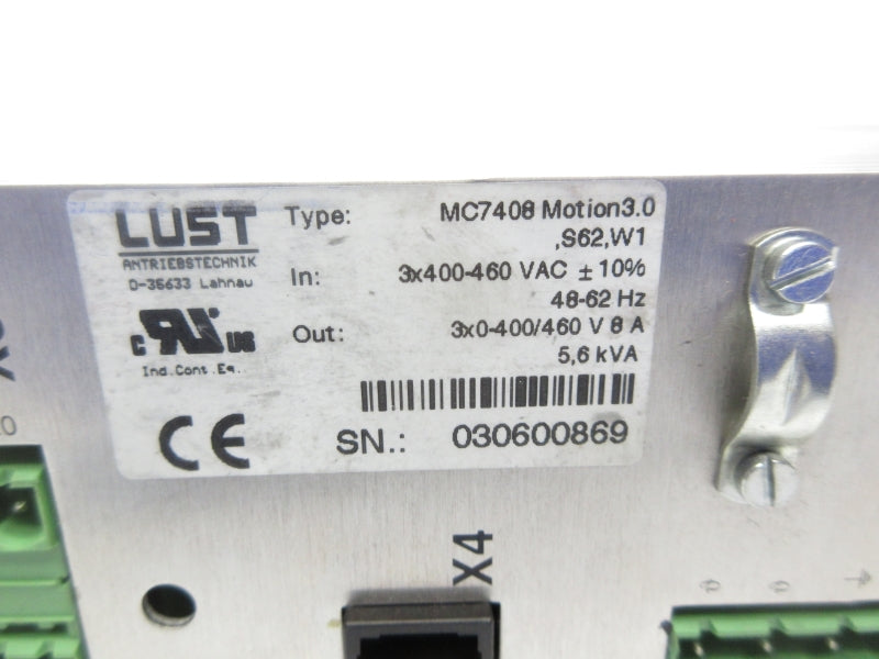 LUST MC7408 3X400-460VAC UNMP