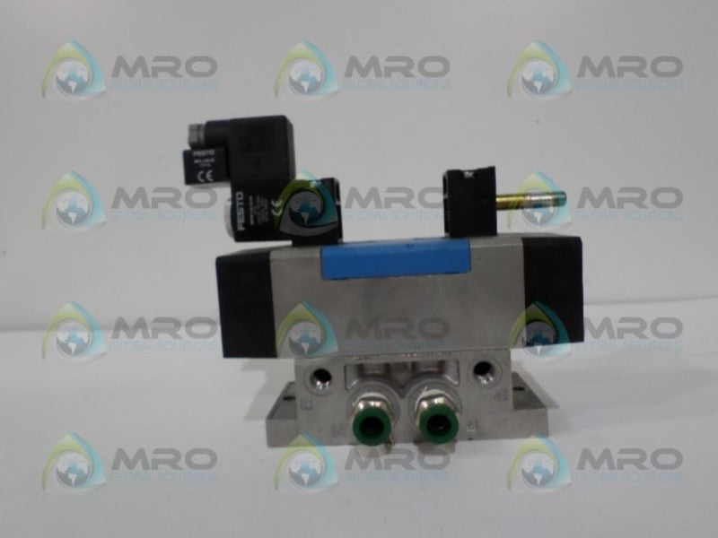 FESTO MFH-5/3G-D-2C SOLENOID VALVE (AS PICTURED)  UNMP
