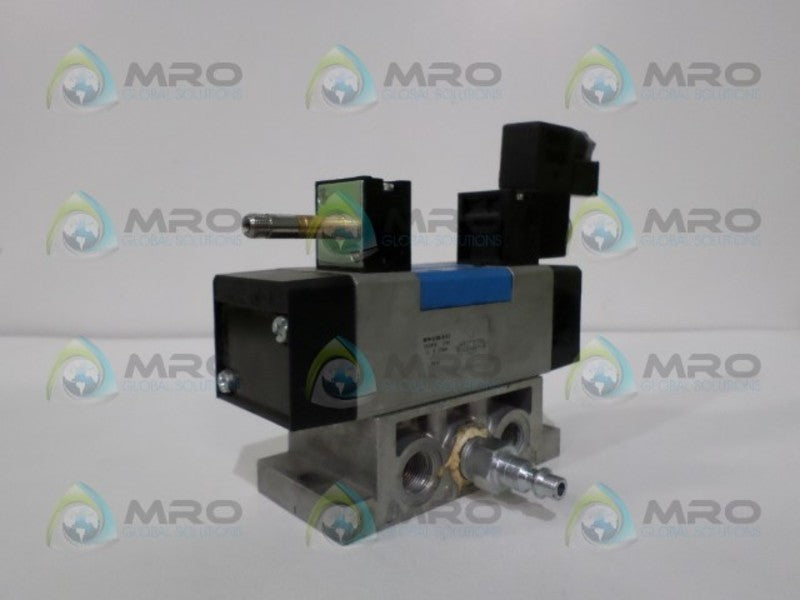 FESTO MFH-5/3G-D-2C SOLENOID VALVE (AS PICTURED)  UNMP
