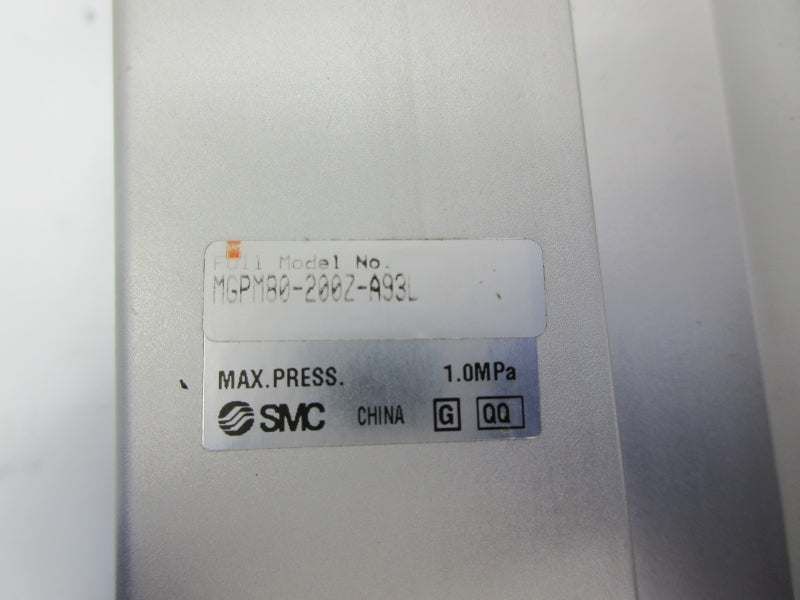 SMC MGPM80-200Z-A93L UNMP