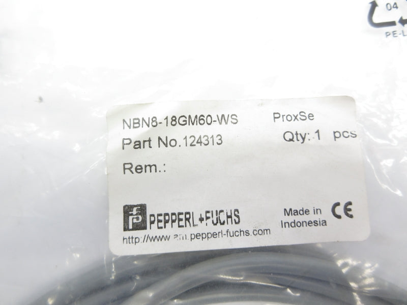 PEPPERL+FUCHS NBN8-18GM60-WS 124313 NSMP