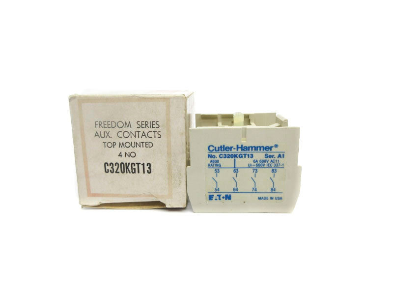 CUTLER HAMMER C320KGT13 SER. A1 600VAC 6A NSMP