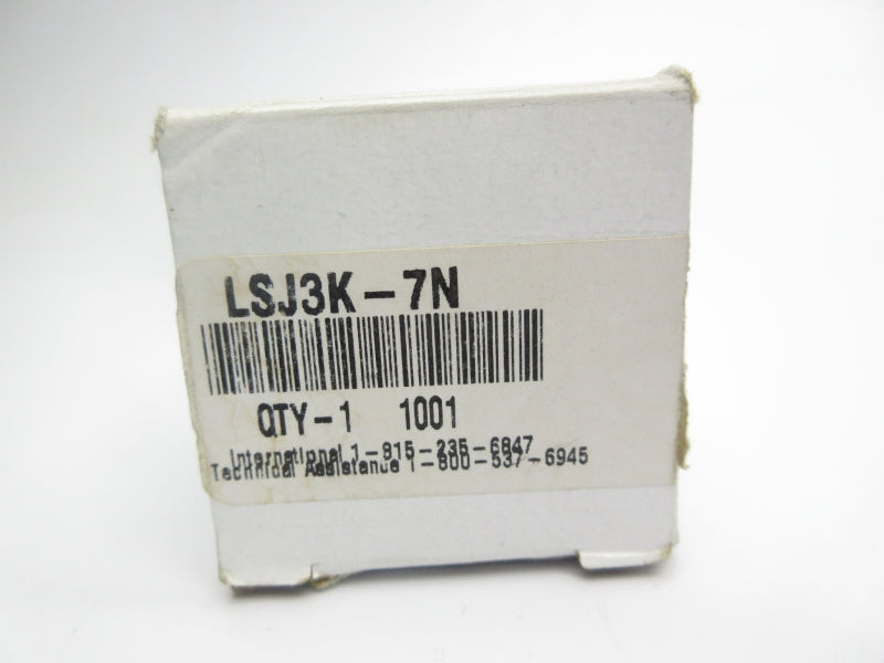 MICRO SWITCH LSJ3K-7N 600VAC 10A NSMP