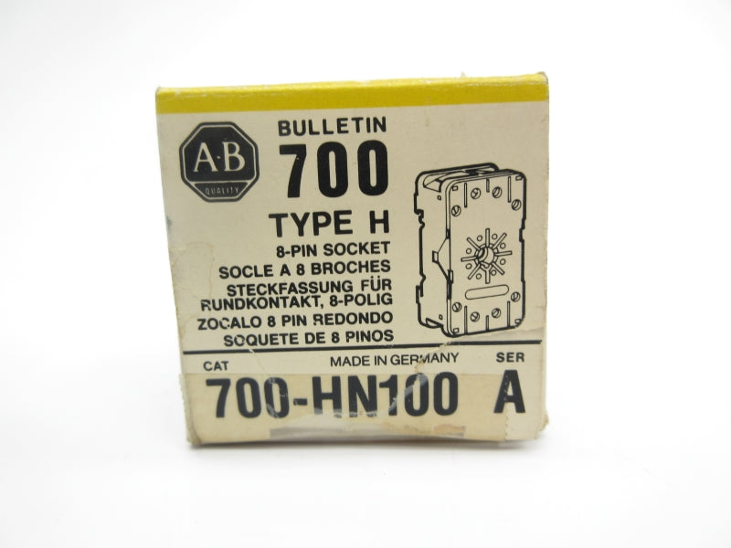 ALLEN BRADLEY 700-HN100 SER. A 300VAC 10A (BK/YL) NSMP