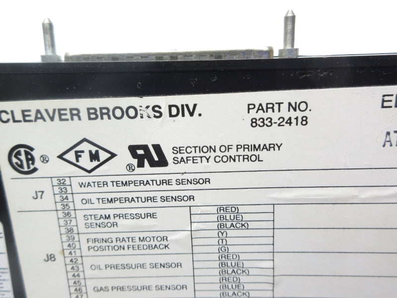 CLEAVER BROOKS 833-2418 NSNP