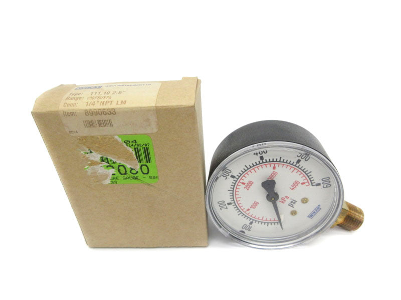 WIKA 8990633 600PSI 1/4" NSMP