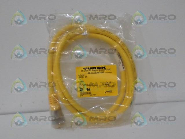 TURCK RKM 36-2M QUICK CONNECT CABLE * NEW IN FACTORY BAG *
