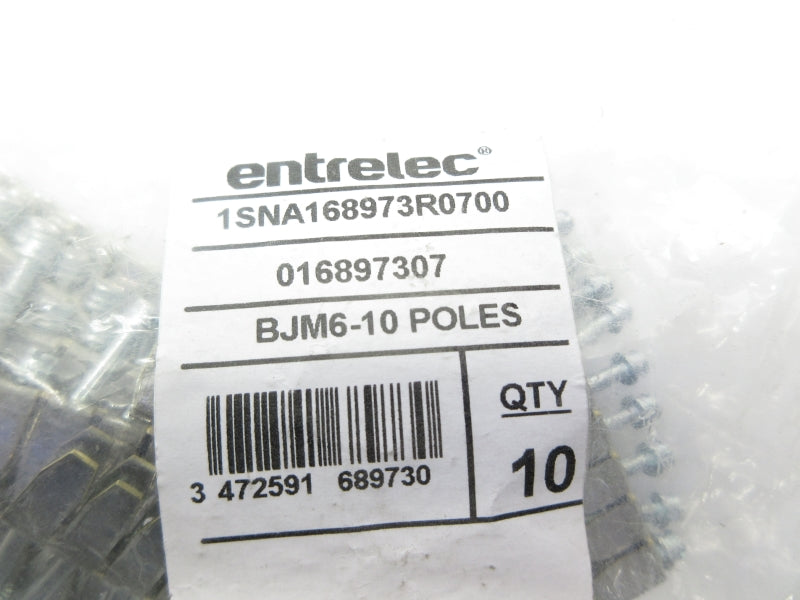ENTRELEC 1SNA168973R0700 BJM6-10 (PKG OF 10) NSMP