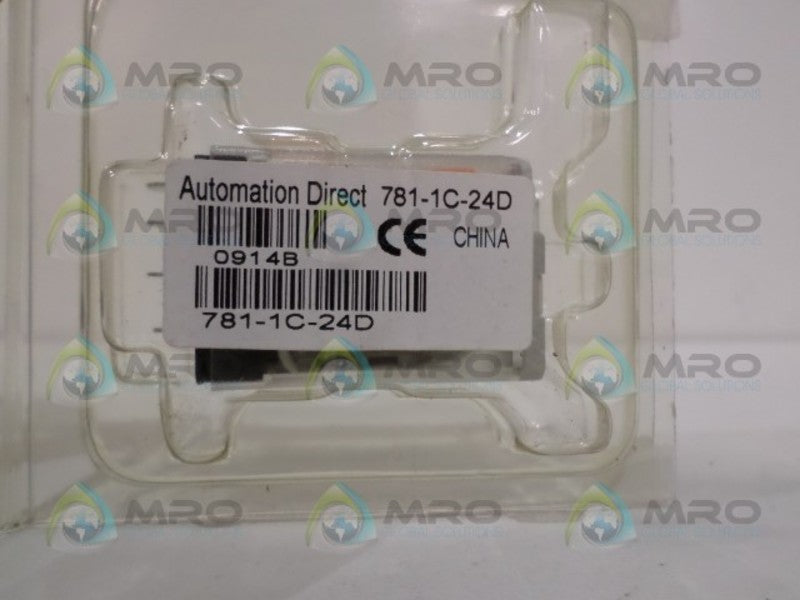 AUTOMATION DIRECT 781-1C-24D RELAY 24VDC * NEW IN ORIGINAL PACKAGE *