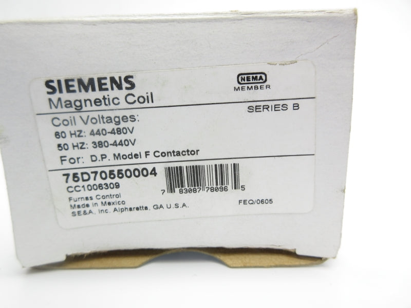 SIEMENS 75D70550004 SER. B 380-440/440-480V NSMP