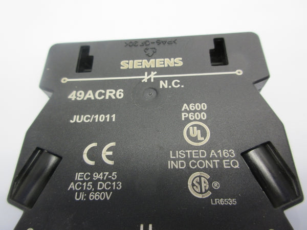SIEMENS 49ACR6 660V NSNP