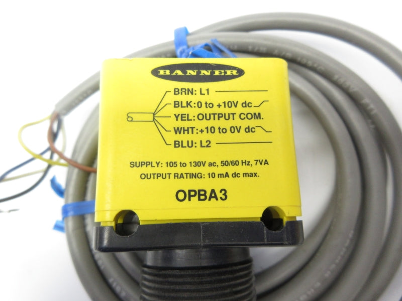 BANNER ENGINEERING OPBA3 105-130VAC NSNP