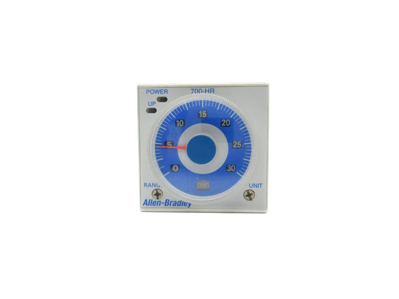 ALLEN BRADLEY 700-HRM12TA17 SER. C 100-240VAC 5A 0-30MIN NSNP
