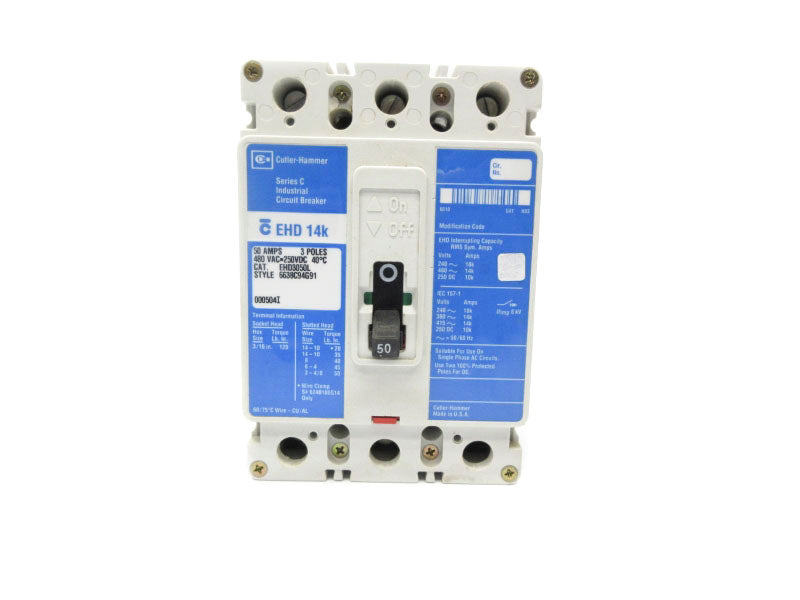 EATON EHD3050L 480VAC 50A (BLUE) NSNP