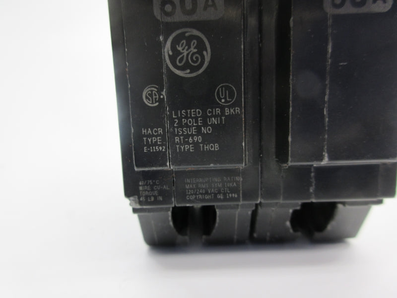 GENERAL ELECTRIC THQB260 120/240VAC 60A NSNP
