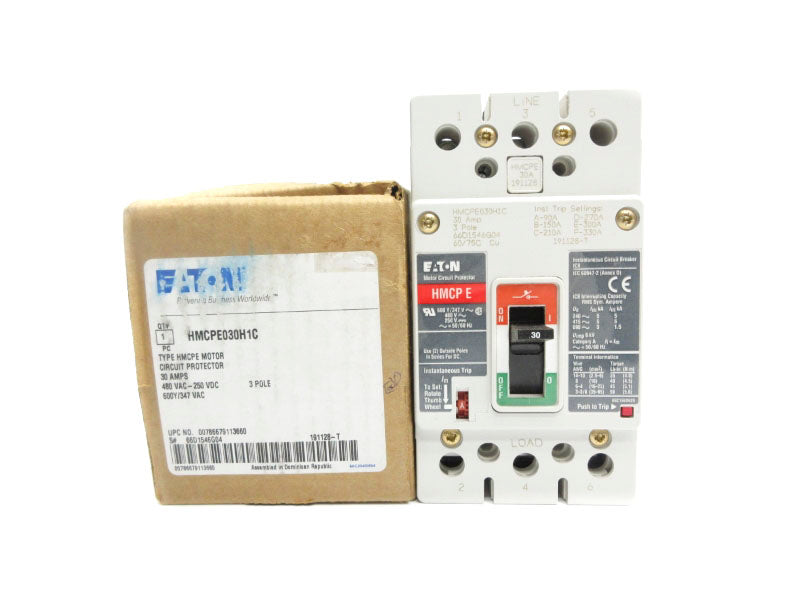 EATON HMCPE030H1C 480VAC 30A NSMP