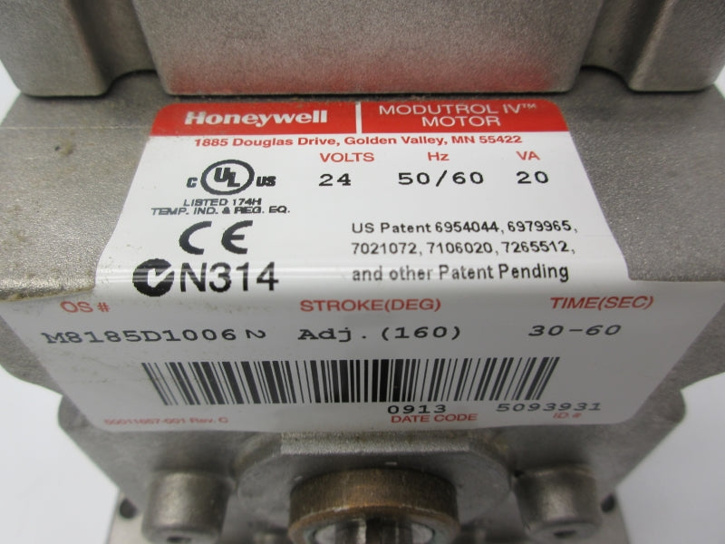 HONEYWELL M8185D1006 24V 30-60S (AS PICTURED) NSNP