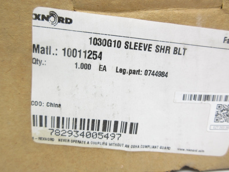 REXNORD 0744984 1030G10 NSMP