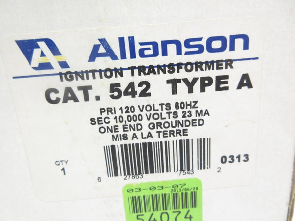 ALLANSON 542A 120V NSMP