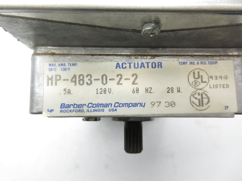 BARBER COLEMAN MP-483-0-2-2 120V .5A NSNP