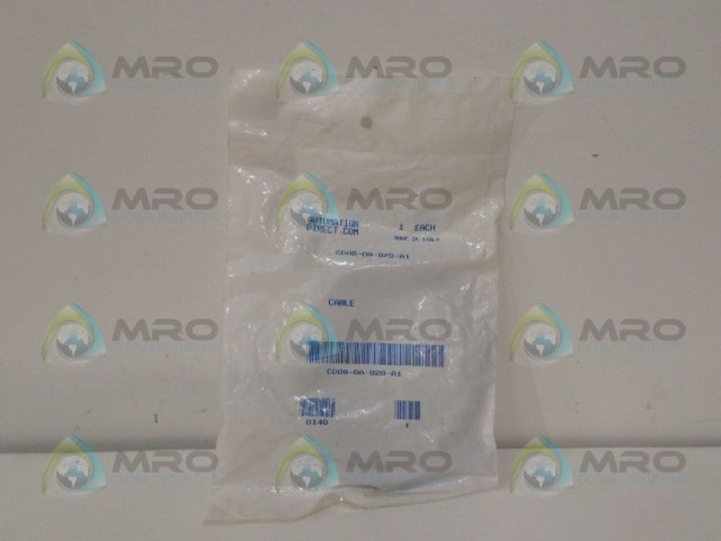AUTOMATION DIRECT CD08-0A-020-A1 CABLE CONNECTOR * NEW IN FACTORY BAG *
