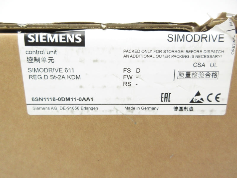 SIEMENS 6SN1118-0DM11-0AA1 NSMP