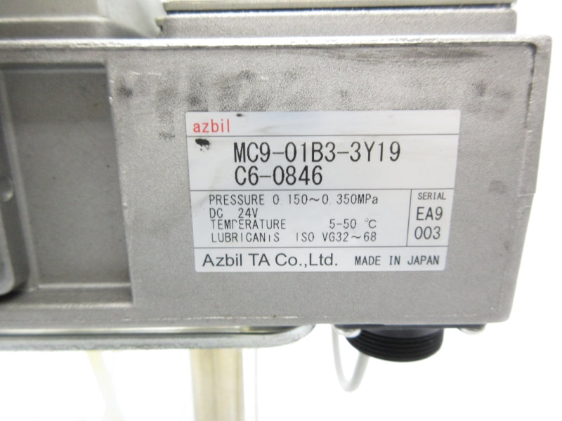 AZBIL MC9-01B3-3Y19C6-0846 24VDC NSNP