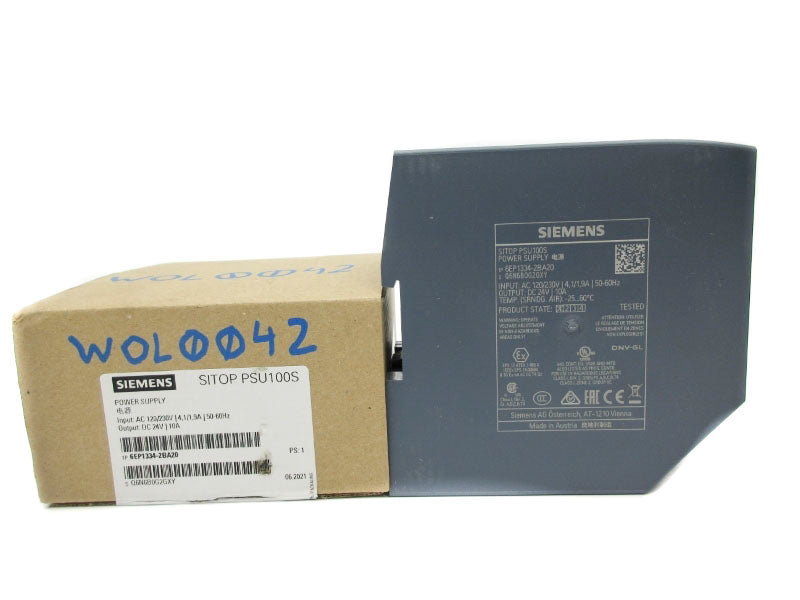 SIEMENS 6EP1334-2BA20 120/230VAC 4.1/1.9A NSMP