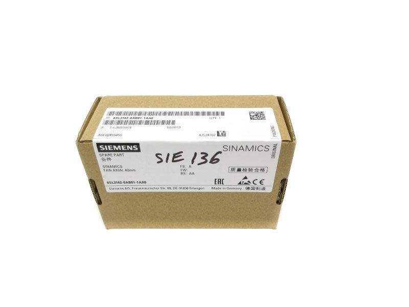 SIEMENS 6SL3162-0AB01-1AA0 NSFS