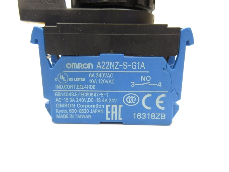 OMRON A22NZ-S-G1A 240VAC 6A NSNP